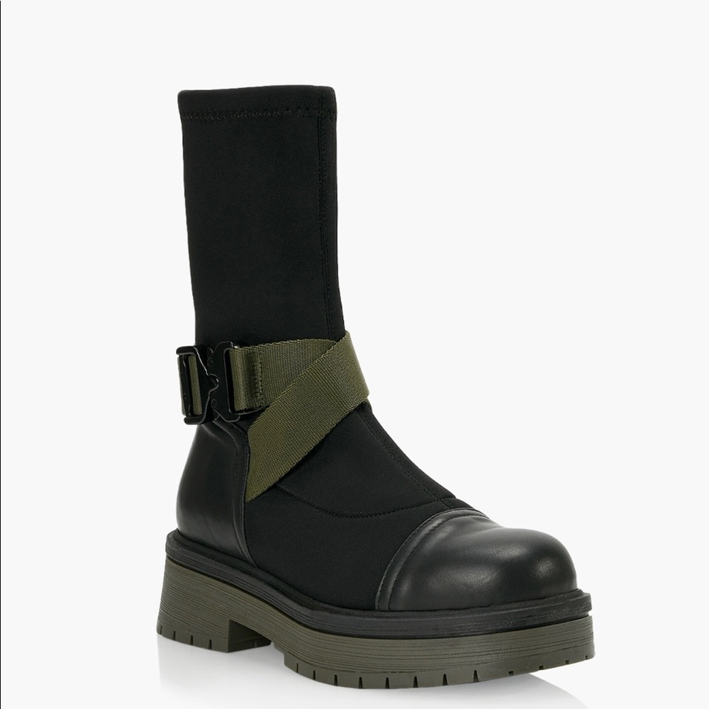 Browns Couture Combat Boot